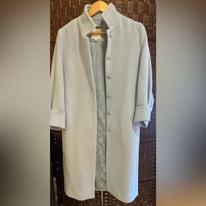 Ted Baker Beautiful powder blue NEW women’s size 1 -Small designer warm coat!
